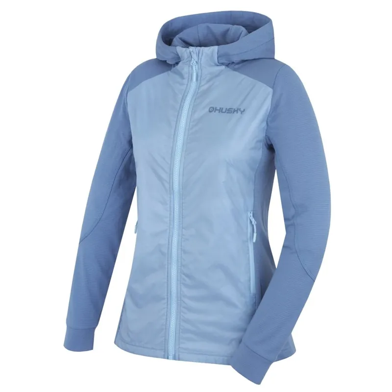 Novinka Dámská mikina na zip Any L blue