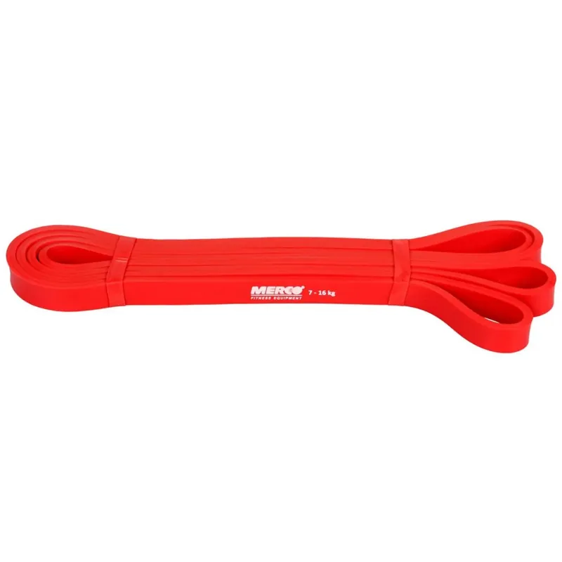 Ověřený Latex Force Band posilovací guma 13 mm červená