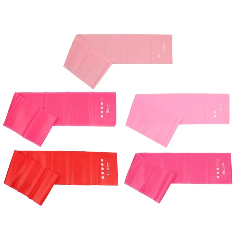 Yoga Stretch Mix 1500 sada posilovacích gum 5 ks růžová Must-Have