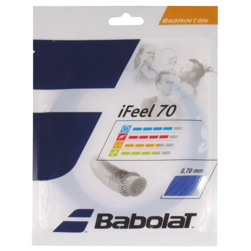 Sezónní Sleva iFeel 70 badmintonový výplet 10,2 m modrá