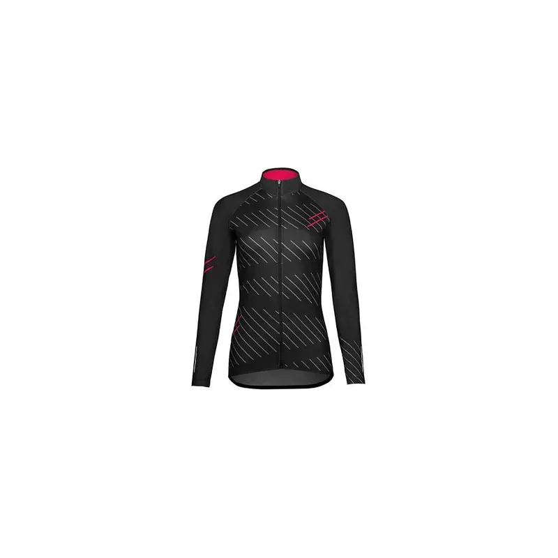 Gaia 2.0 cyklistický dres černá-růžová Oblíbený