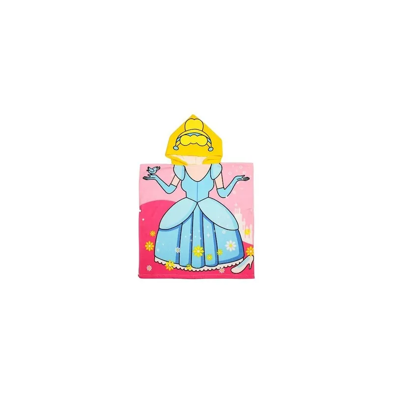 Zlevněný Princess dětské plážové pončo