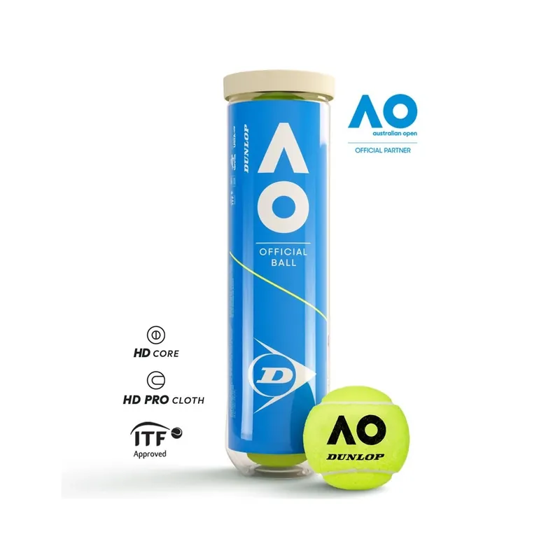 Tenisové míče DUNLOP AUSTRALIAN OPEN Odeslání Ihned