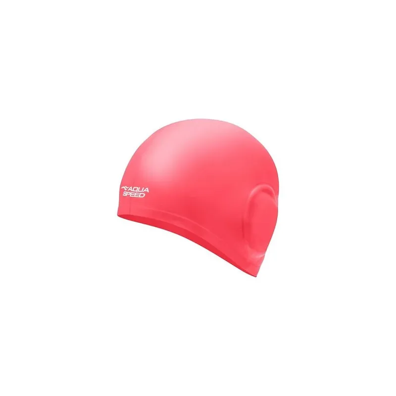 Bezpečná Platba Volume Ear Cap koupací čepice lososová