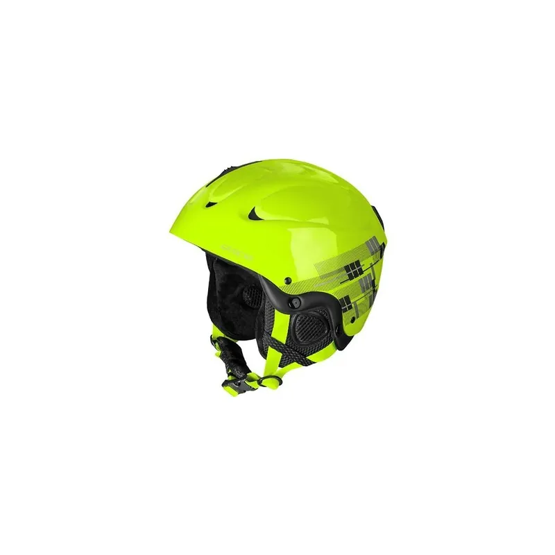 Poslední Šance Gemini dětská lyžařská helma žlutá fluo