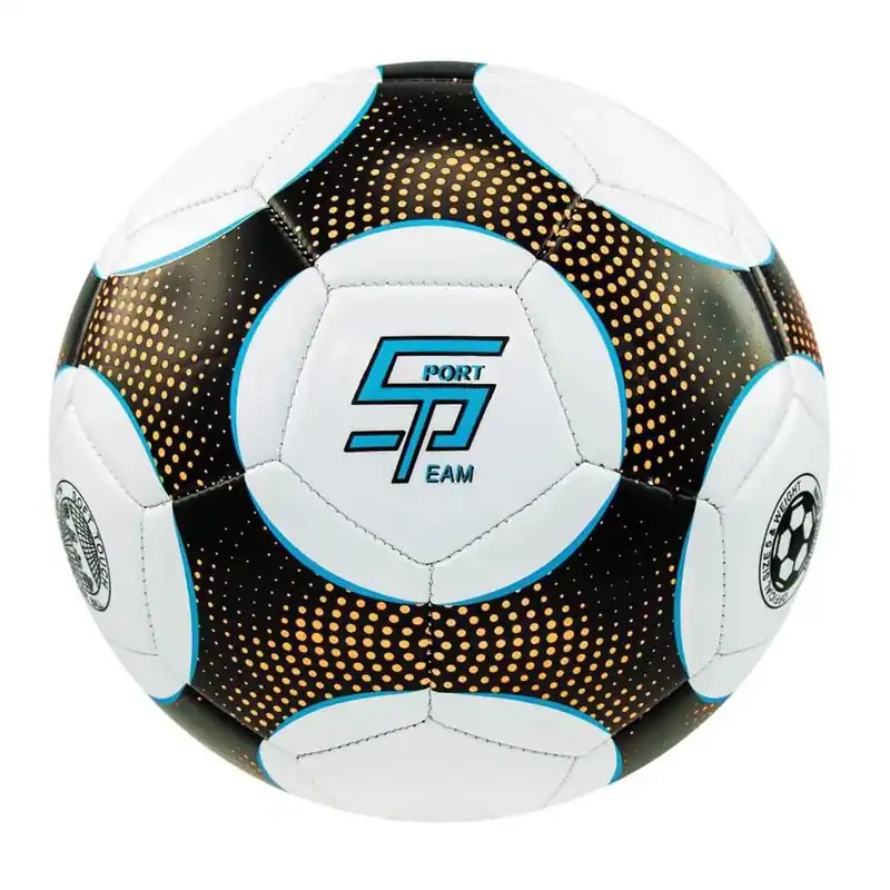 Fotbalový míč SPORTTEAM® S2, vel.5, černo-oranžový Ihned K Objednání