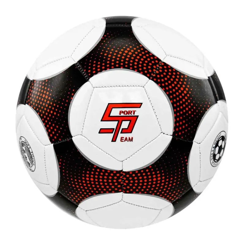 Nová Kolekce Fotbalový míč SPORTTEAM® S2, vel.5, černo-červený