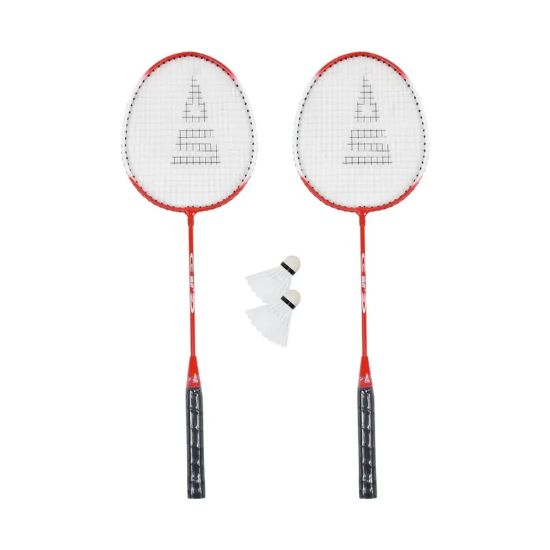 Ihned K Objednání Badmintonový set SULOV®, 2x raketa, 2x míček, vak - červený