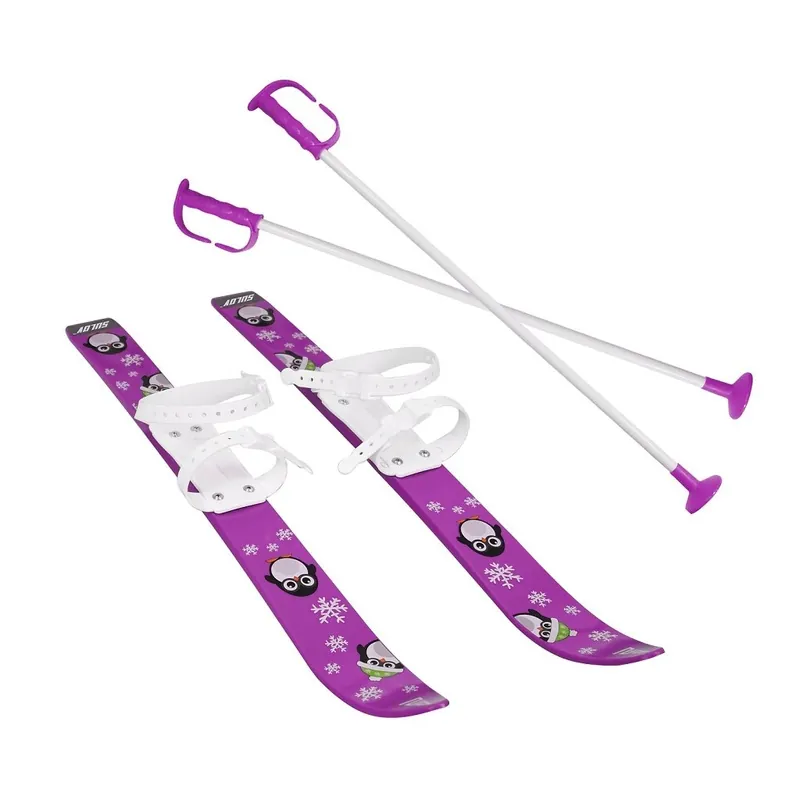 Lyže dětské SULOV® 70cm, fialové Bezpečná Platba