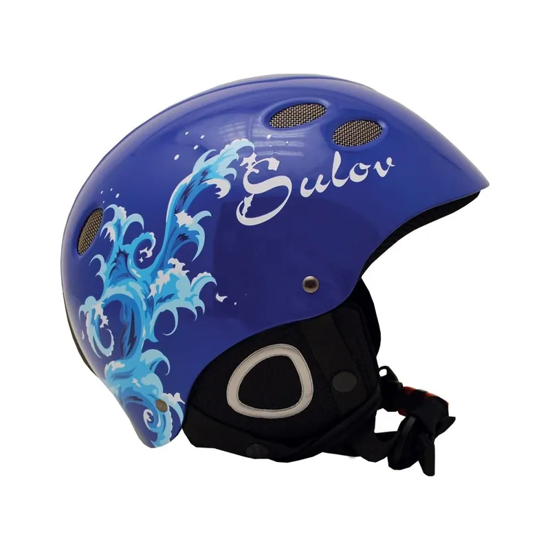 Lyžařská přilba SULOV® TROPY, modrá lesk-vlna Akční Cena