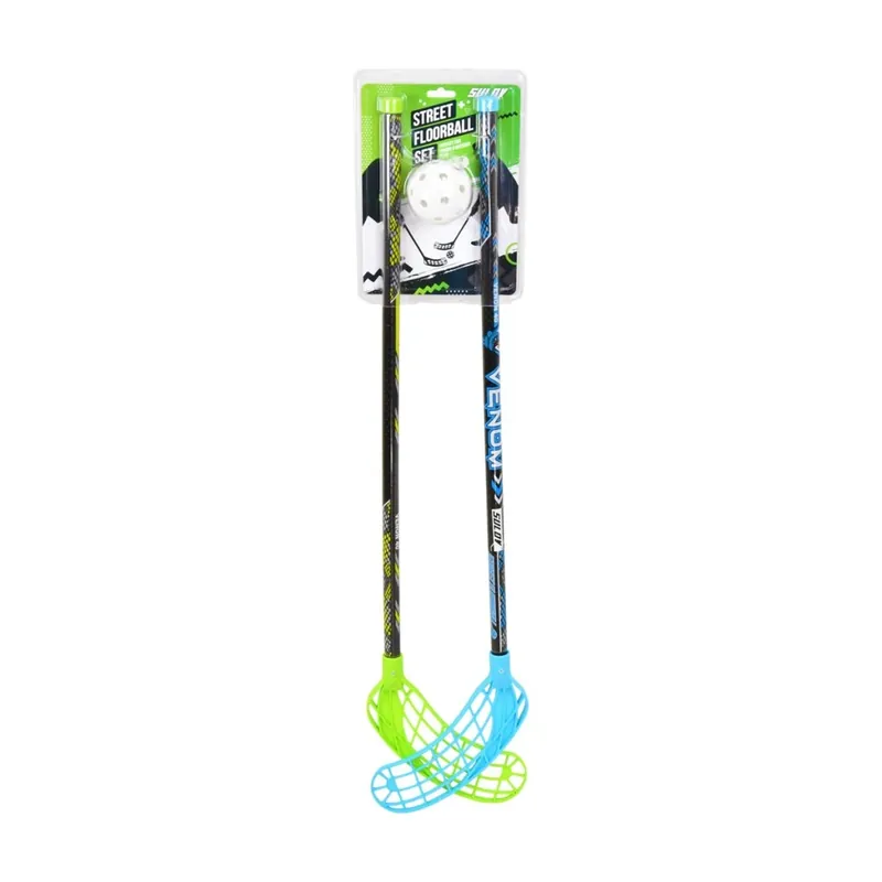 Florbalový set SULOV® Venom 2x hokejka, 1x míček Ihned K Objednání