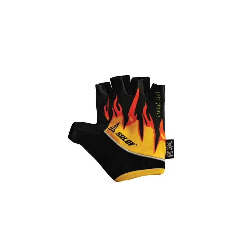 Cyklorukavice SULOV® TWIST GEL, fire Zlevněný