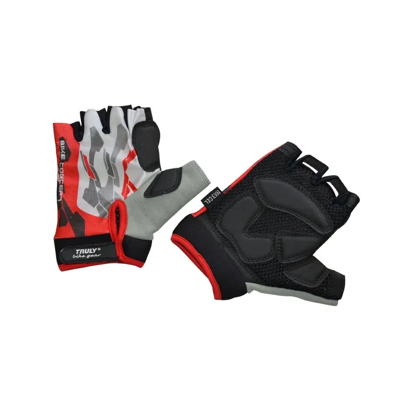 Cyklorukavice TRULY® TOP NX3GEL, červená Značkový