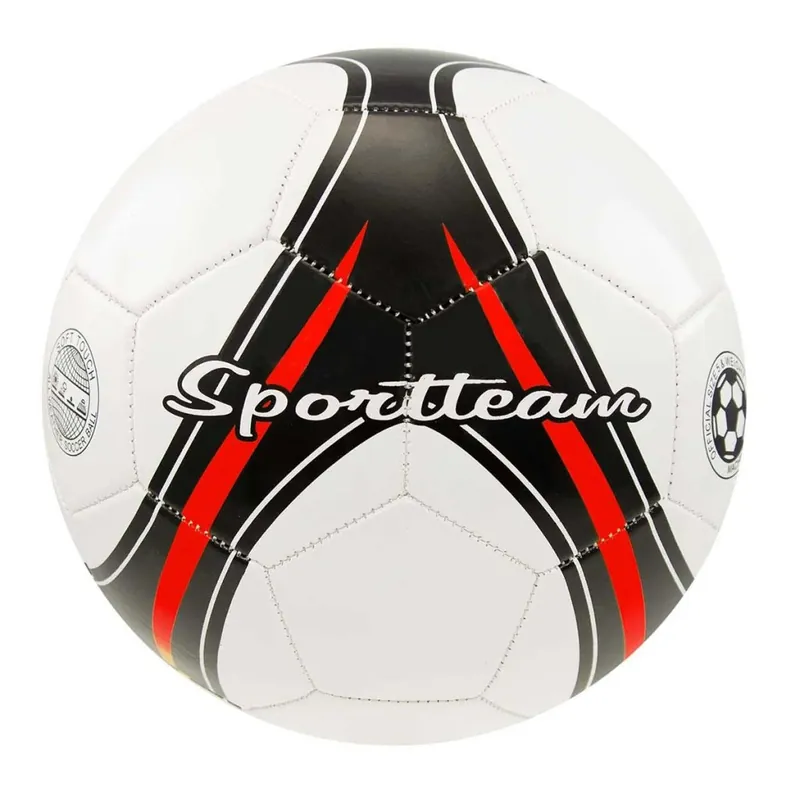Fotbalový míč SPORTTEAM® S2, vel.5, černo-červený Originální