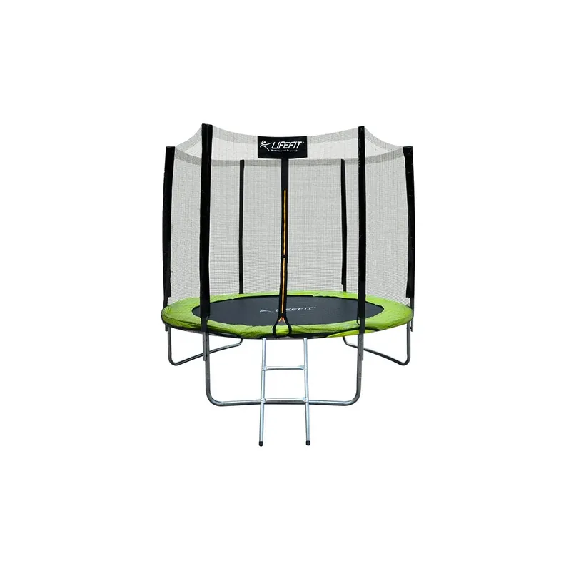 Trampolína LIFEFIT® 8‘ / 244cm vč.sítě a schůdků Nízká Cena