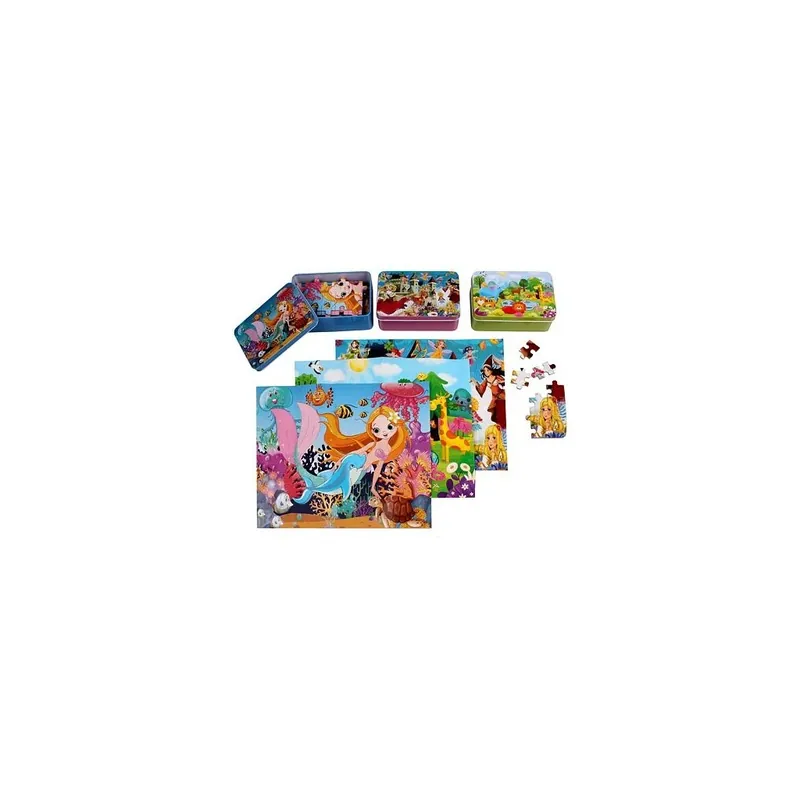 Puzzle Set Girl puzzle pro dívky 100 dílků Tovární Cena