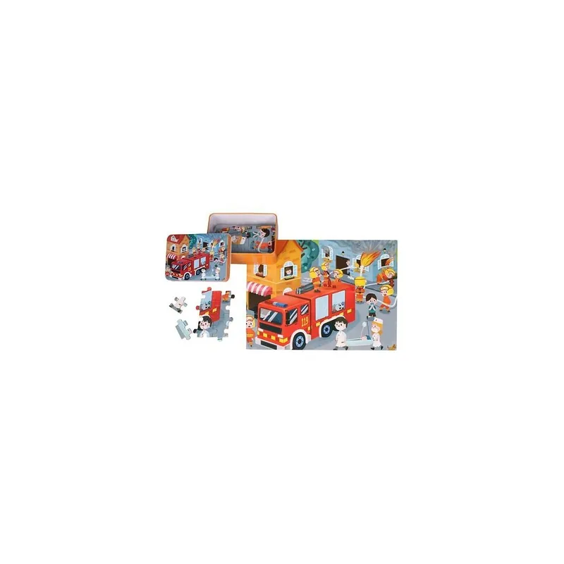 Hasící Vůz puzzle 100 dílků Cenově Výhodný