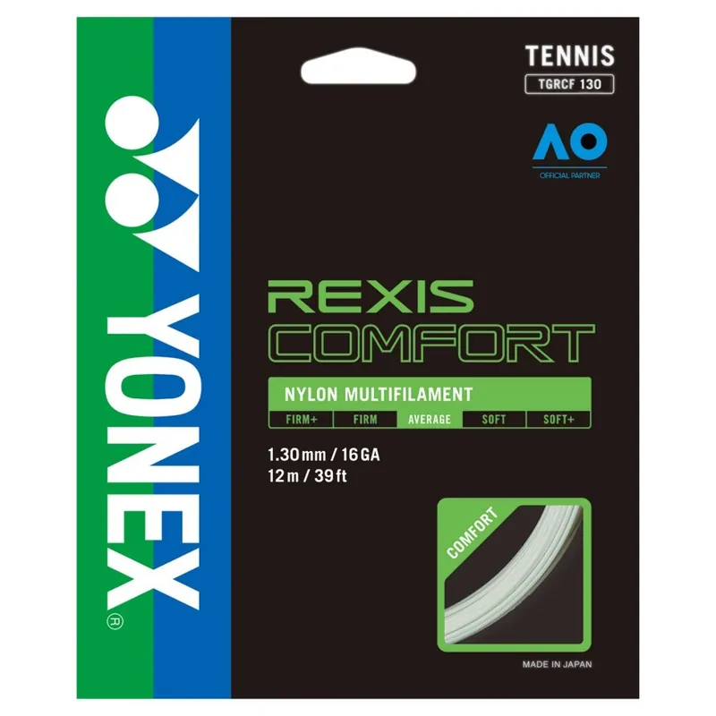Značkový Tenisový výplet YONEX REXIS COMFORT 130 - 12 m