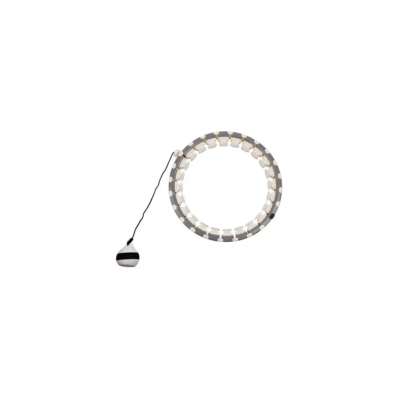 Hula Hoop Smart gymnastická obruč šedá Super Cena