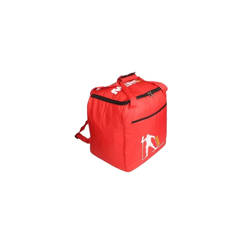 Ski Rucksack taška na helmu a lyžáky červená Ověřený