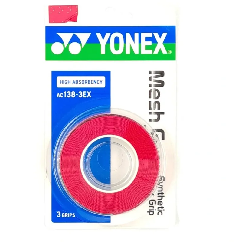 Cenová Bomba Omotávka YONEX Mesh Grap AC138 - červená