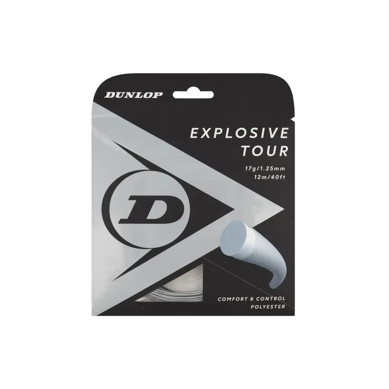 Tenis struny DUNLOP EXPLOSIVE TOUR 17G 1,30 mm (délka 12 m) Akce