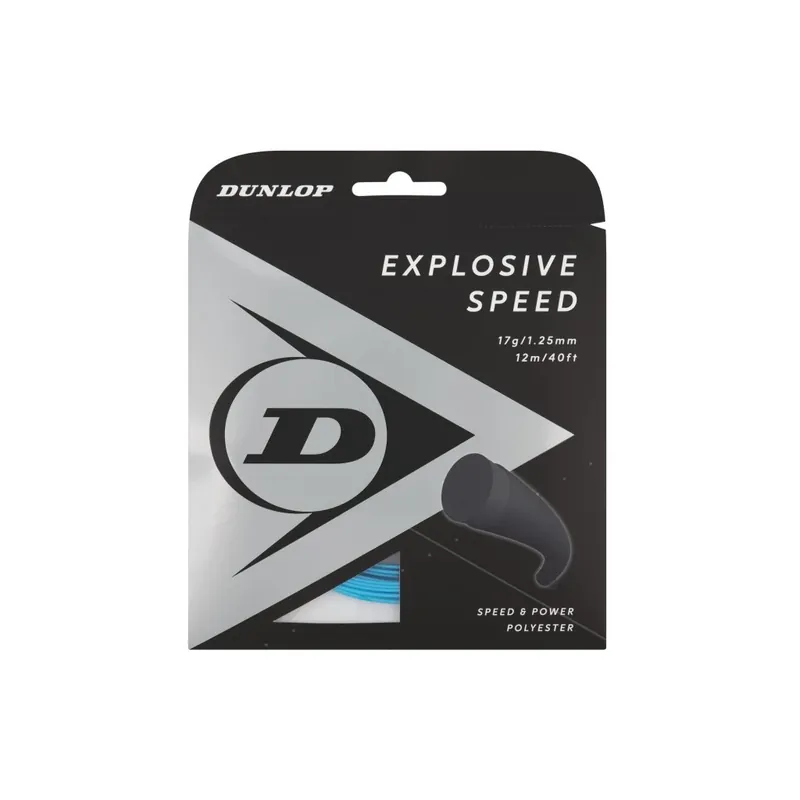 Ověřený Tenis struny DUNLOP EXPLOSIVE SPEED 17G 1,25 mm (délka 12 m)