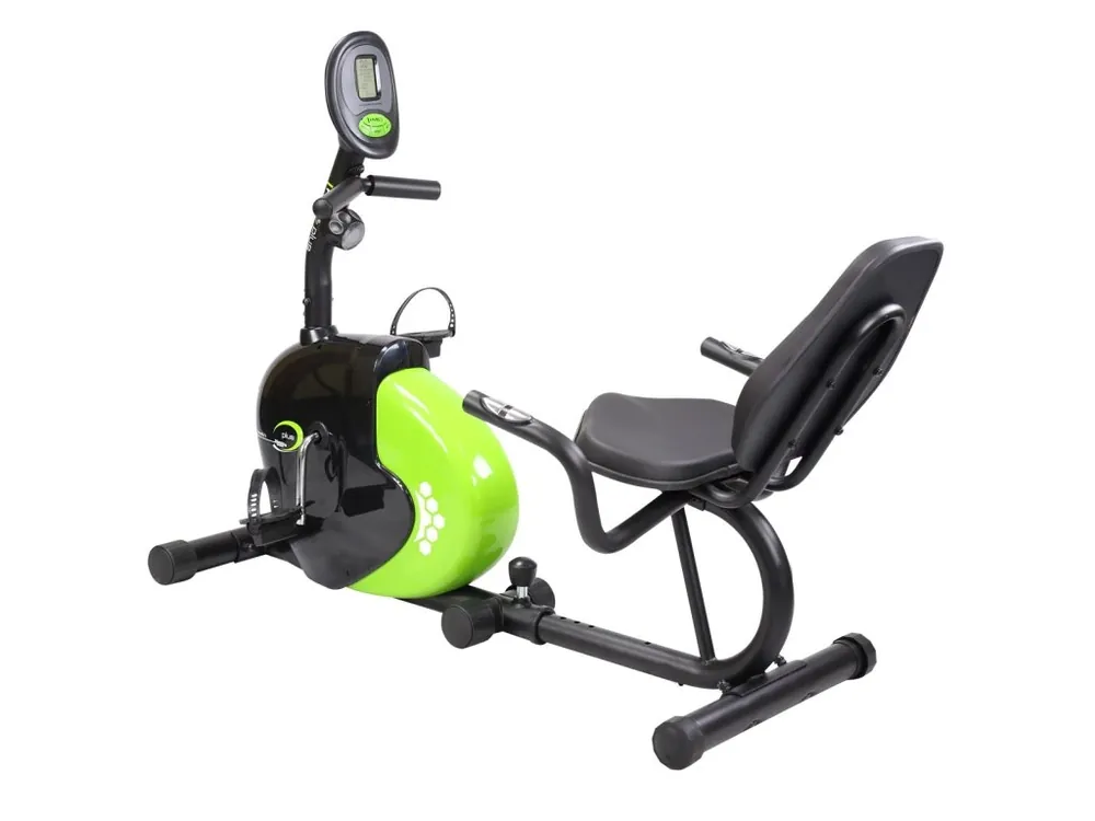 Magnetický recumbent HMS R9259 černo-zelený Oblíbený