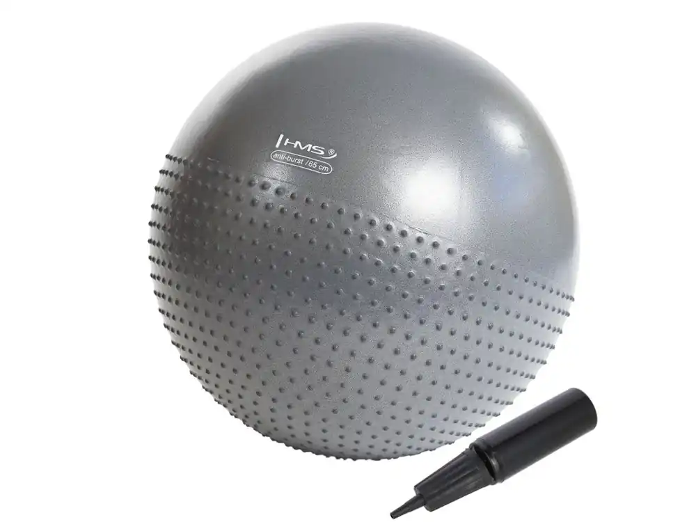 Oblíbený Masážní gymnastický míč HMS YB03N 65 cm šedý