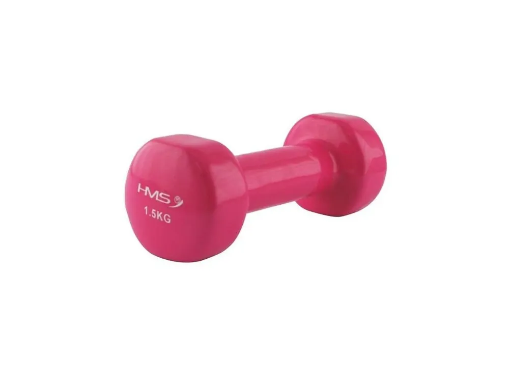 Litinová činka pokrytá vinylem HMS 1,5 kg Kup Teď