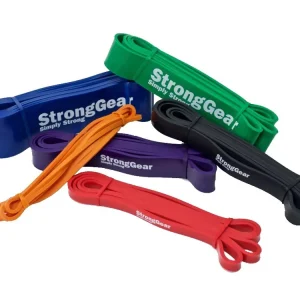 Mini Power Bands - posilovací elastické gumové expandéry - 2. JAKOST Fialová - 120 x 0,3 x 3 cm Kup Teď