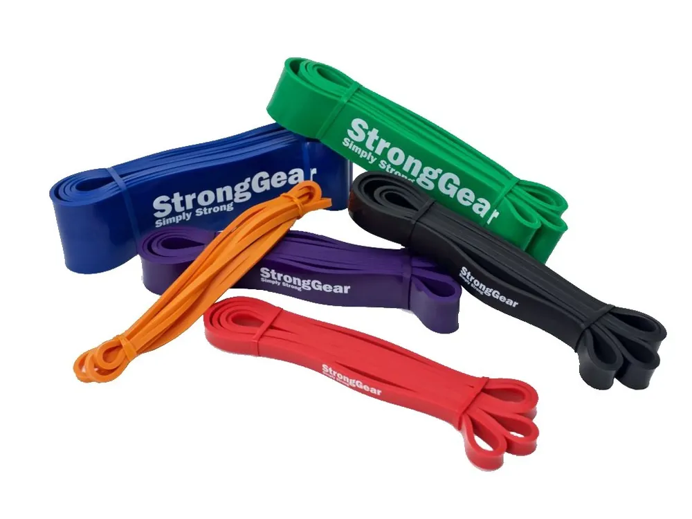 Mini Power Bands - posilovací elastické gumové expandéry - 2. JAKOST Fialová - 120 x 0,3 x 3 cm Kup Teď
