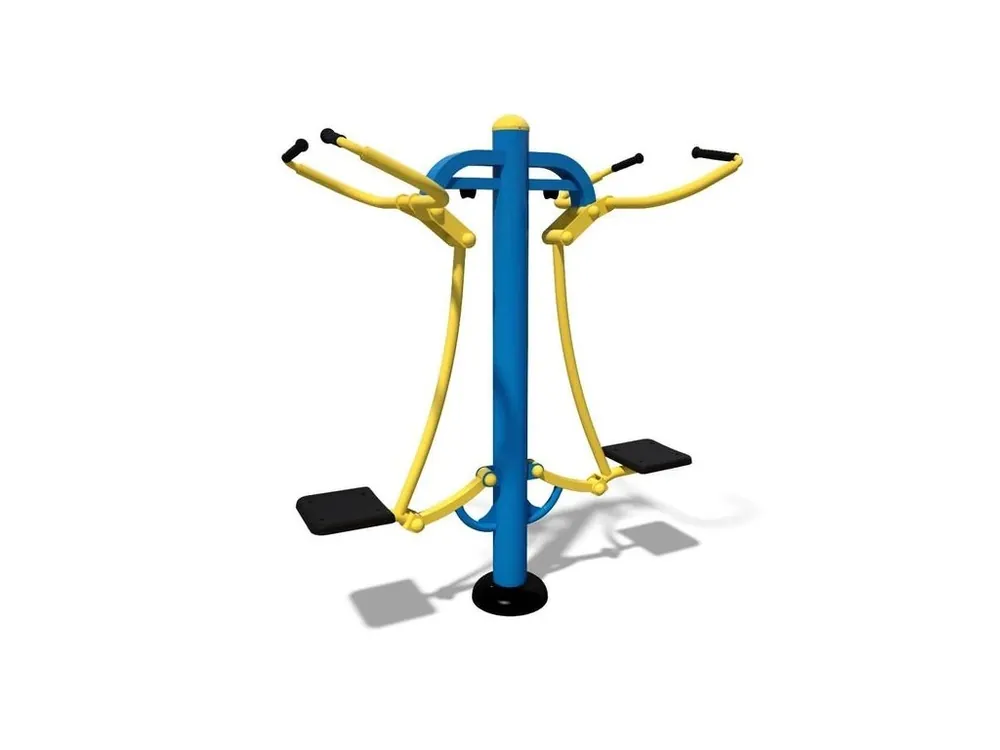 Outdoor posilovací stroj na svaly zad Lat Pull Down InterAtletika SE102 Must-Have