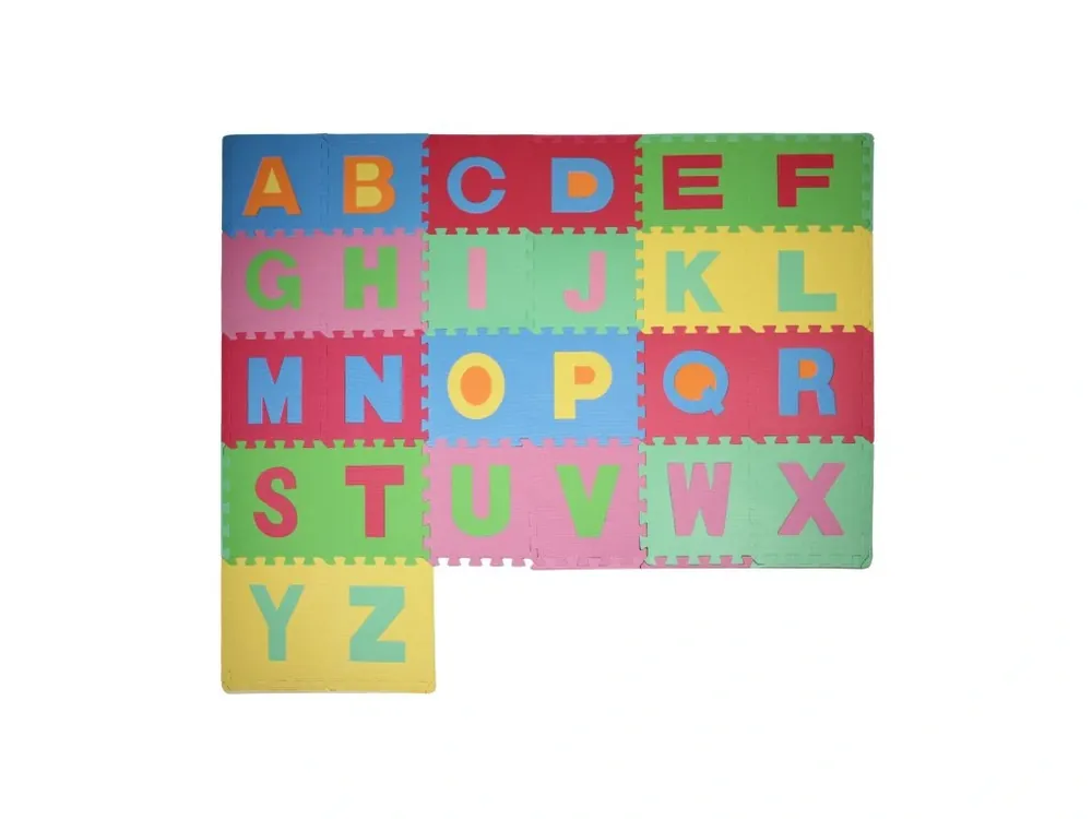 Vrácení Zdarma Písmena 3 pěnové puzzle