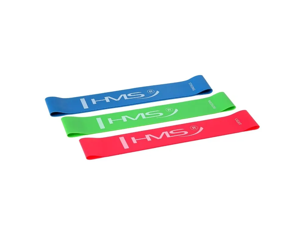 Sada fitness gum HMS GU04 Slim Set Horká Nabídka