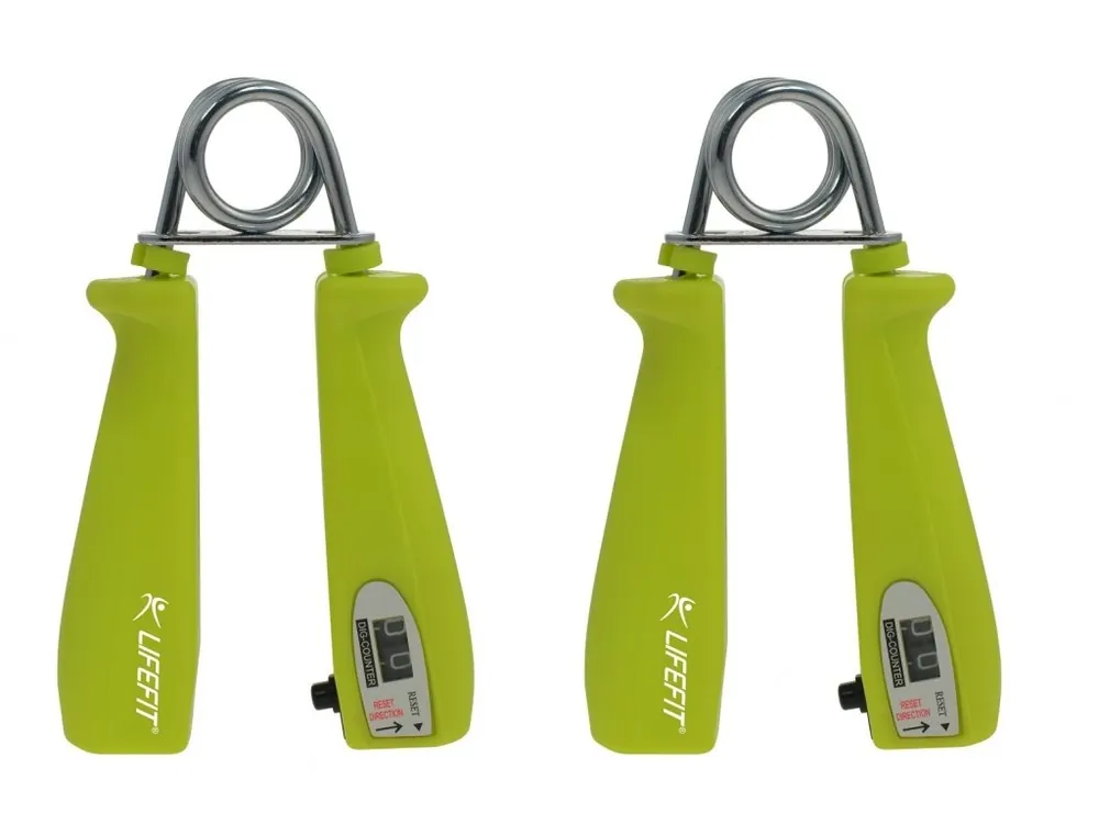 Posilovač prstů s mechanickým počítadlem LIFEFIT MANUAL COUNTER, pár Top Prodej