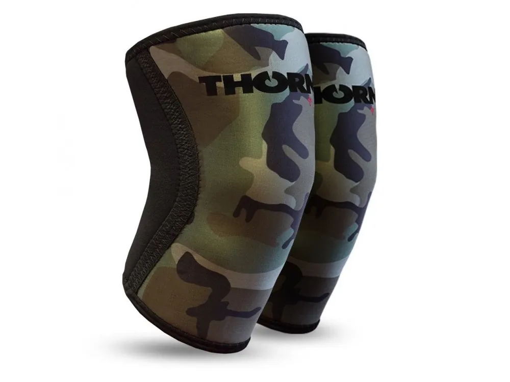 Jen Po Omezenou Doba ThornFit bandáže na kolena 6mm,pár (camo)