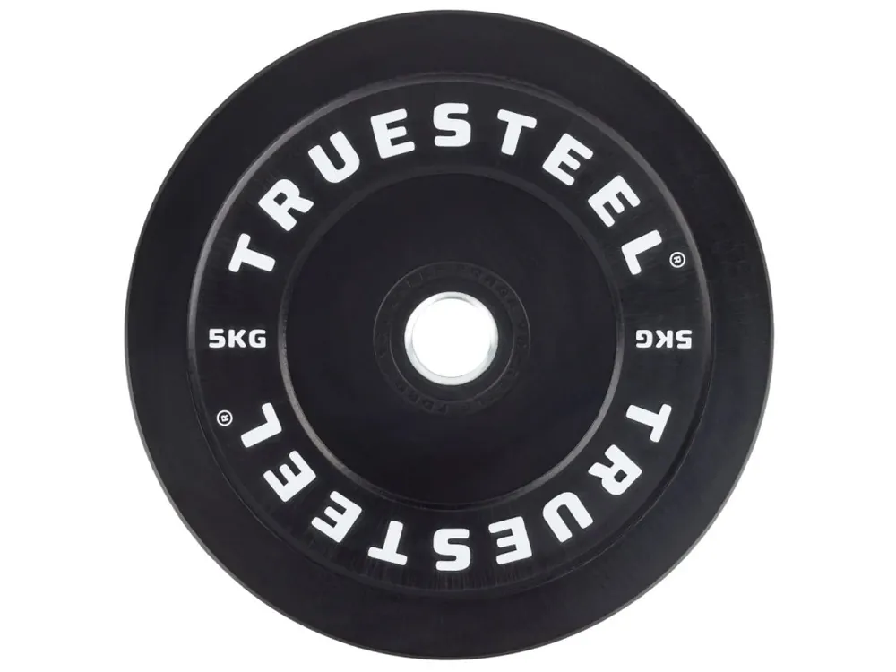 StrongGear Gumové Odhazovací Bumper Kotouče 5 kg – 50 mm logo Truesteel Pouze Dnes