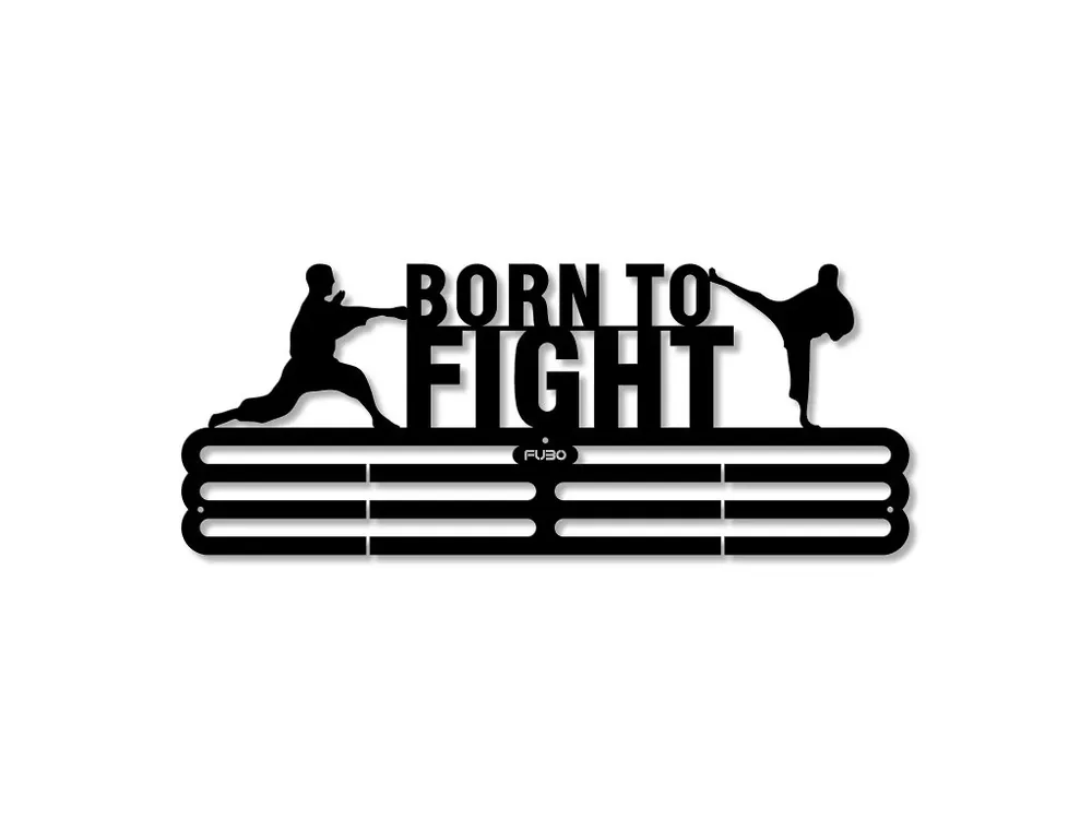 Věšák na medaile BORN TO FIGHT Top Prodej