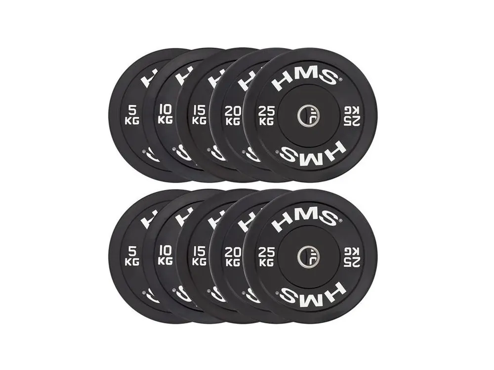 Aktuální Bumper kotouče - sada 150 kg