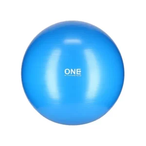 Víkendová Akce Gymnastický míč ONE Fitness Gym Ball 10 modrý, 75 cm