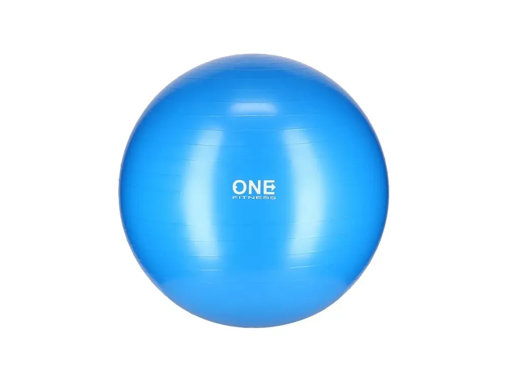 Víkendová Akce Gymnastický míč ONE Fitness Gym Ball 10 modrý, 75 cm