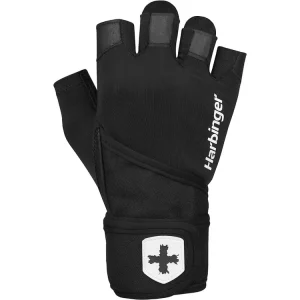 Ihned K Objednání Harbinger 2.0 Pro Wristwrap Black unisex fitness rukavice s omotávkou zápěstí