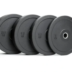 Černé gumové bumper kotouče - sada 100 Kg Originální