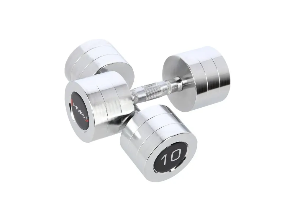 Nakupujte Hned Chromované činky HMS CHD10 2 x 10 kg