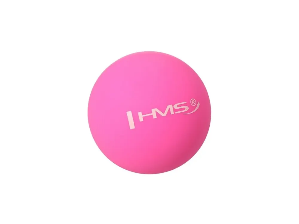 Nejprodávanější Masážní míč HMS BLC01 růžový - Lacrosse Ball