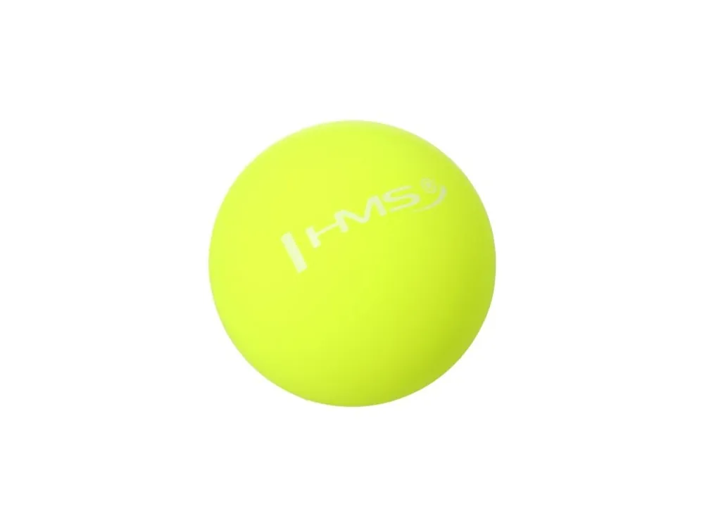 Masážní míč HMS BLC01 zelený - Lacrosse Ball Rychlé Dodání