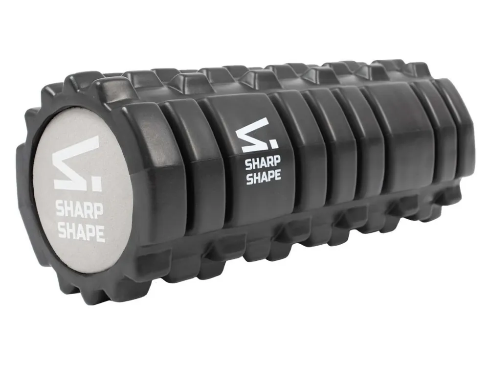 VÁLEC NA CVIČENÍ ROLLER 2V1 ČERNÝ SHARP SHAPE Výhodná Nabídka
