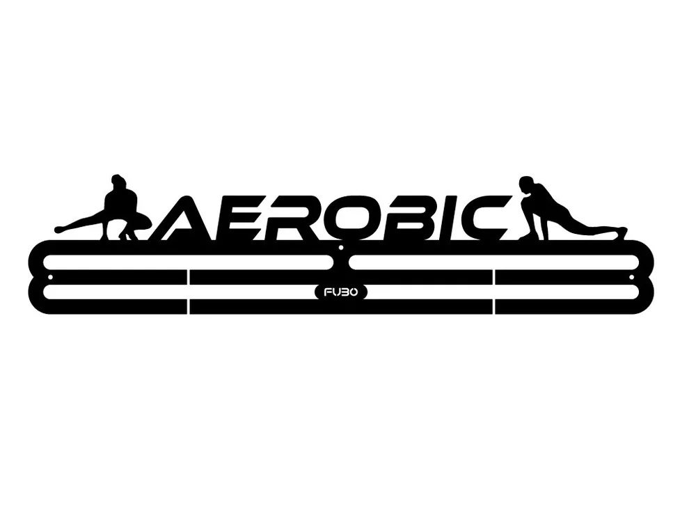Věšák na medaile AEROBIC - kovové Vysoce Kvalitní