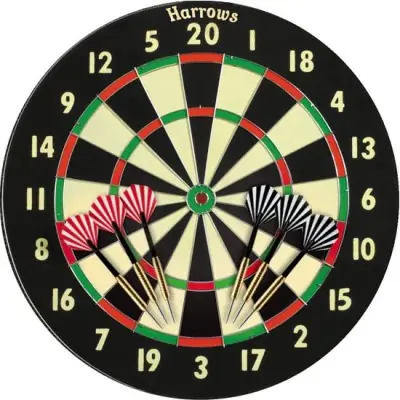 Finální Výprodej Harrows Papírový terč Harrows World Champion Family Dart Game - Terč World Champion Dart Game